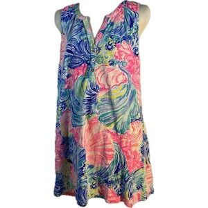 Lilly Pulitzer sz L Essie Sleeveless Mini Tank Dress